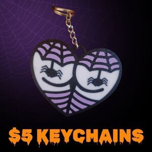 Witch Booty Keychains